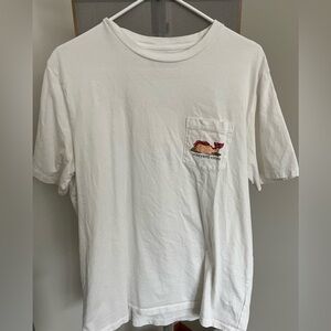 Rare Lobster Roll Vineyard Vines Classic White Tee with Logo